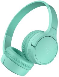 Belkin SoundForm Mini Zestaw słuchawkowy Przewodowy i Bezprzewodowy Opaska na głowę Połączenia/muzyka Bluetooth Miętowy