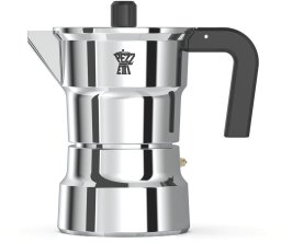 Kawiarka aluminiowa 3 filiżanki Pezzetti Solidexpress kolor srebrny