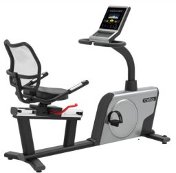 Rower poziomy Cybo R3000 TFT 10.1 EMS Zwift Kinomap Bluetooth 150kg