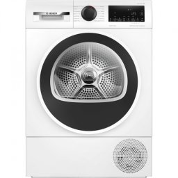 Bosch Dryer Machine with Heat Pump | WQG2450ISN | Energy efficiency class A++ | Front loading | 9 kg | LCD | Depth 61.3 cm | White
