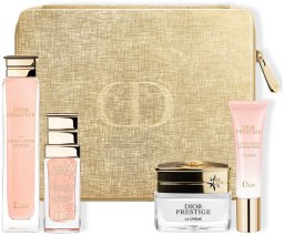 Prestige Discovery Set Set Christian Dior: Prestige La Micro, Balancing, Lotion, For Face & Neck, 30 ml + Prestige Le Micro-Serum de Rose, Regenerating, Eye Serum, 7 ml + Prestige La Creme, Repairing, Cream, For Face, 15 ml For Women