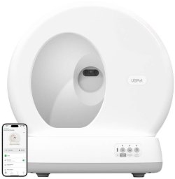 Inteligentna samoczyszcząca kuweta z kamerą dla kota UBPet C10 Pro