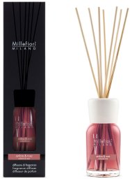 MM MILLEFIORI MILANO Pałeczki zapachowe 100 ml Ambra & Rosa wydajność do 2 miesięcy