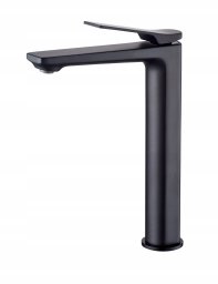 Bateria umywalkowa Invena bateria umywalkowa wysoka Neri, czarny BU-01-W04-L