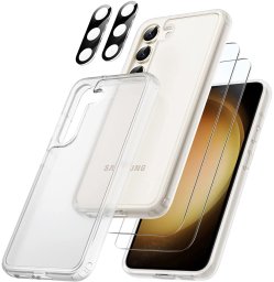 Etui przezroczyste TPU Akrylowe 5w1 do Samsung Galaxy S23+ Plus