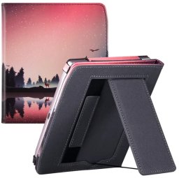 Etui Bookcase Stand Pocketbook Verse / Verse Pro Wielokolorowe Z Motywem