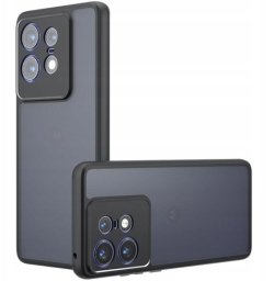 Etui Supero Touch Skin TPU Acrylic do Motorola Edge 50 Pro, czarne