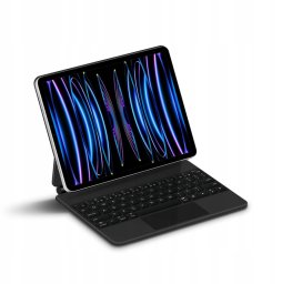 Magnetyczne etui z klawiaturą Supero do iPad Pro 13 2024, czarne