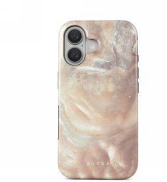 Etui Burga Tough MagSafe do iPhone 16 beżowo-różowe