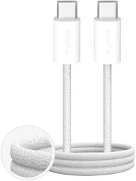Kabel USB Puro USB-C - USB-C 2 m Biały (8018417498817)