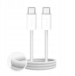 Kabel USB Puro USB-C - USB-C 2 m Biały (8018417498848)