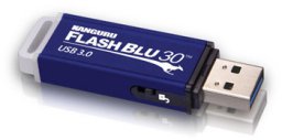 Pamięć USB Kanguru ALK-FB30-16G - 16 GB - USB Type-A - 3.2 Gen 1 - 145 MB/s - Obrotowy - Niebieski
