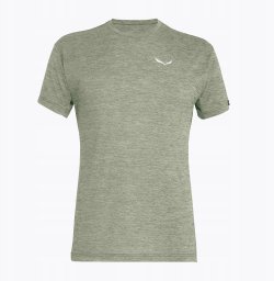 Koszulka puez melange dry ss tee-shadow melange-50 (l) SALEWA