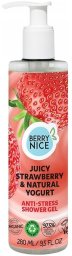 Berry Nice Żel pod prysznic yuicy strawberry & natural yogurt 280ml