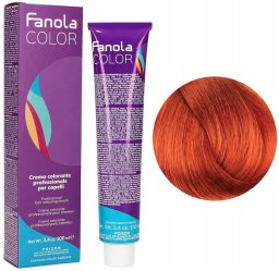 Fanola Color Krem koloryzujący Farba do włosów 100ml Light Blonde Int.Copper (8.44)