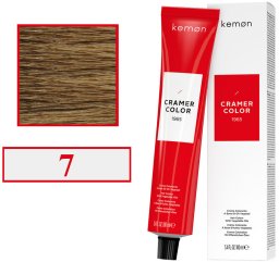 Kemon Cramer Color Kremowa farba do włosów z olejem kokosowym 100ml Blond (7)