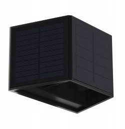 EKO-LIGHT KINKIET SOLARNY EKO9097 50LM 3000K IP54 CZARNY PREMIUM WYSOKA JAKOŚC