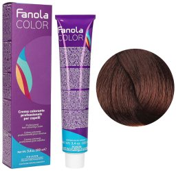 Fanola Color Krem koloryzujący Farba do włosów 100ml Dark Blonde Cop. Golden (6.43)