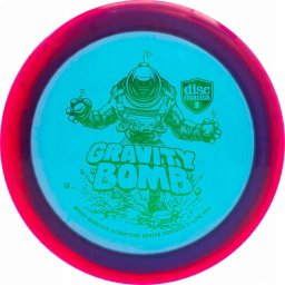 Discgolf DISCMANIA Distance Driver C-LINE PD2 Gravity Bomb Teal/Red 12/4/0/4