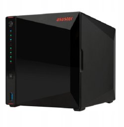 Serwer plików Asustor NIMBUSTOR 4 GEN2 AS5404T 4-bay, Intel Celeron N5105 Quad-Core 2.0GHz, 16GB RAM DDR4. 2x2.5 GbE LAN, 3x USB 3.2. HDMI 2.0B, 4 x M.2 NVMe