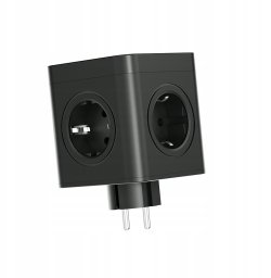 Plastrol Rozgałeźniki 4x2p+Z oraz 2xUSB-A ; 1xuSB-C Schuko ; KEL