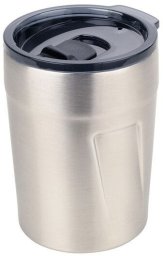 Troika TROIKA Kubek termiczny ESPRESSO DOPPIO srebrny