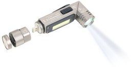 TROIKA Taschenlampe ECO KNICKLICHT PRO titanfarben