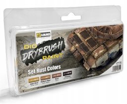 Ammo: DIO Drybrush Paint - Set Rust Colors