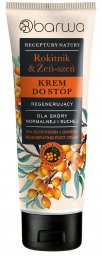 Barwa BARWA Receptury Natury* Krem do stóp regenerujący - Rokitnik & Żeń-Szeń 100 ml
