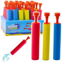 Mała Piankowa Broń Pistolet Na Wodę Pałka Strzykawka 20,5cm