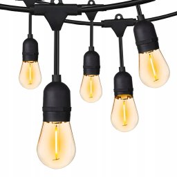 Girlanda Åwietlna 20 m 20xE27 220 V