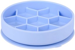 ZOLUX Miska silikonowa dla psa spowalniająca jedzenie M niebieska 16x16 cm