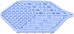 ZOLUX Silikonowa mata do lizania dla kota niebieska 18,5x15,5 cm
