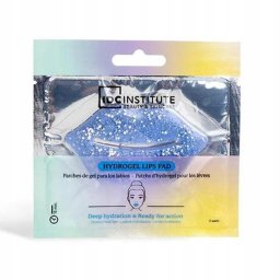 Lūpų kaukė IDC Institute Glitter Lip Pads Blue, 1 vnt.