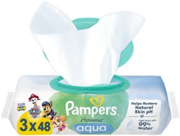 Pampers Chusteczki nawilżane Harmonie Aqua Paw Patrol 3x48 szt.