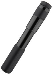 Pompka ręczna BIRZMAN Velocity MTB Black (Presta/Schrader), 90psi/6.2bar, Długość 183mm, CNC, Czarna