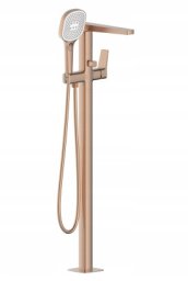 4525-510-34 / KFA / MALAGA /  BATERIA WANNOWA , WOLNOSTOJĄCA , PVD BRUSHED ROSE GOLD /
