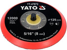 YATO DYSK / TALERZ POLERSKI Z RZEPEM 125mm  5/16"