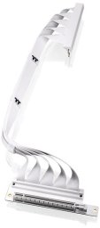Thermaltake PCI-E 4.0 Dual 90 Degree Riser Cable 400mm Snow