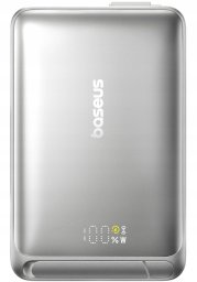 Baseus Nomos Qi2 10000 mAh 45W Powerbank z ładowaniem indukcyjnym Szary