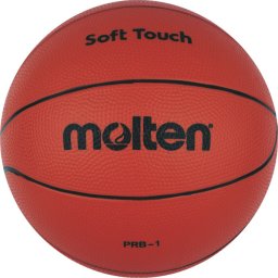 Piłka do koszykówki gumowa softball Molten Soft Touch PRB-1