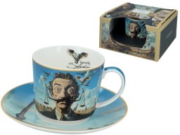 Filiżanka ze spodkiem - inspirowana malarstwem S. Dali (CARMANI)