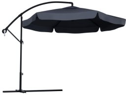 Parasol ogrodowy, duży, składany. Graphite 3,5m