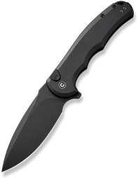 Nóż CIVIVI Button Lock Praxis Aluminum All Black