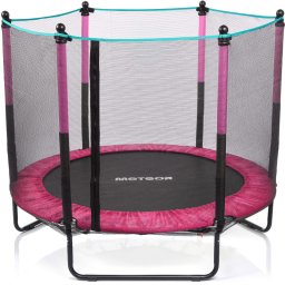 Trampolina ogrodowa Meteor TRP-50 z siatką zewnętrzną 4.5 FT 140 cm