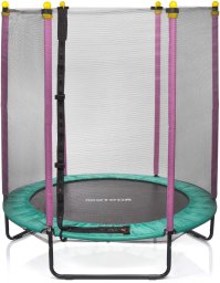 Trampolina ogrodowa Meteor TRP-60 z siatką zewnętrzną 4.5 FT 140 cm
