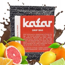 Kafar - kawa w saszetkach Dripbag AFRYKA Filter - 1 saszetka 12 g