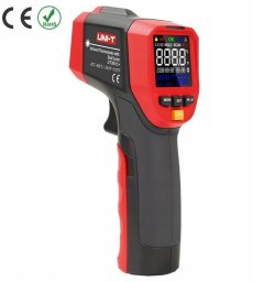 Infraraudonuju spinduliu termometras -32degC iki 600degC UT300C+ UNI-T