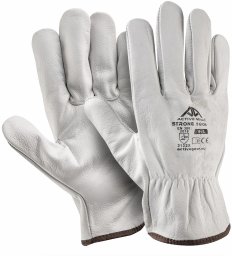 Leather Strong gloves L
