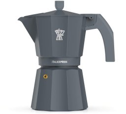 Kawiarka Pezzetti Italexpress 6 filiżanek szary styl, włoski smak